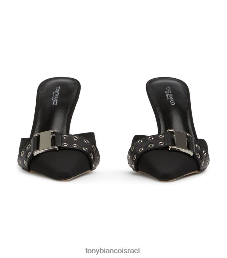 עקבים נמוכים | נשים שחור גרוס/קומו שחור Tony Bianco נעלי עקב 8BNR8T261